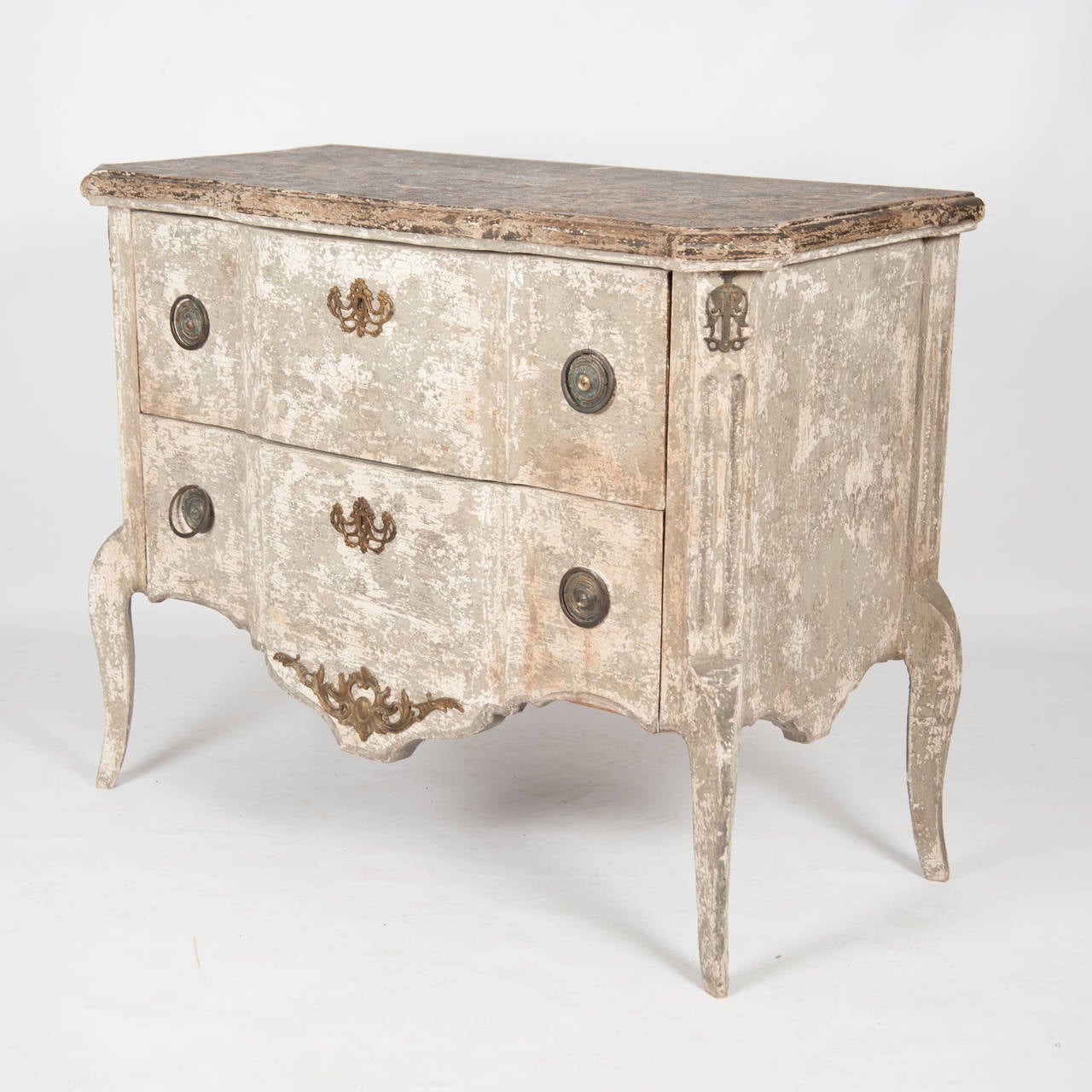 French Painted Commode, circa 1850