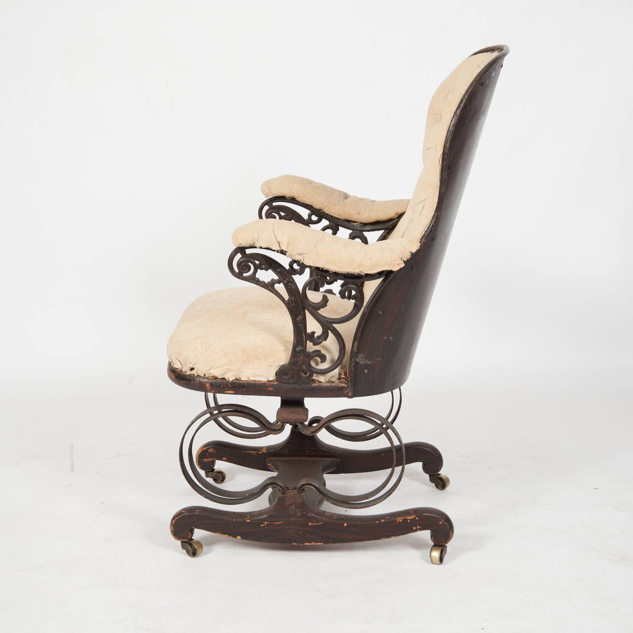 American Rocking Chair, circa 1890 In Good Condition For Sale In Sydney, NSW
