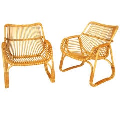 Vintage 'Manila' Chairs by Hvidt and Mølgaard