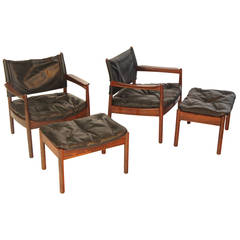 Gunner Mystrand Set of Chairs and Stools