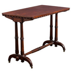 Pair of George iv Mahogany Side Tables