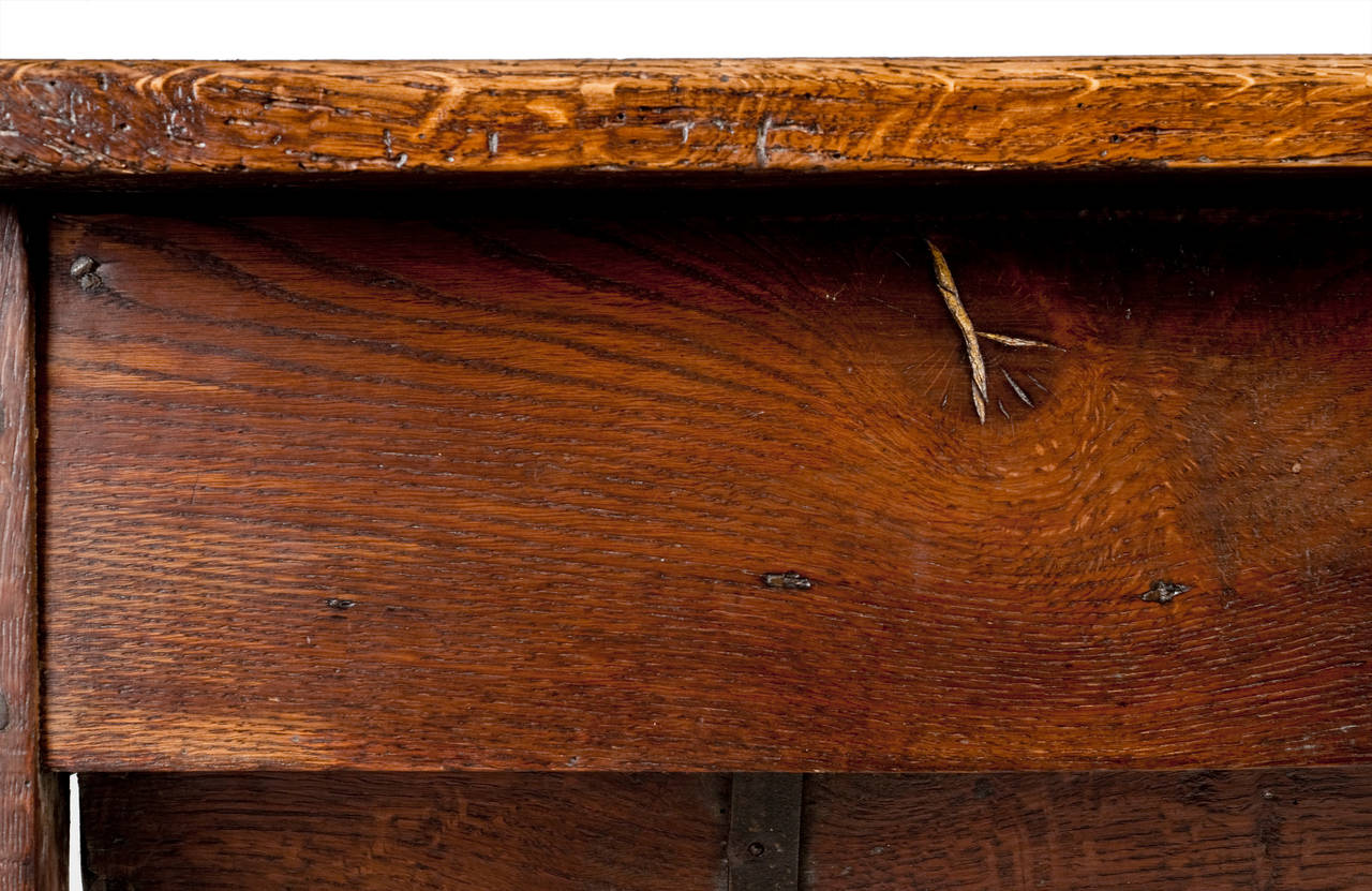 Early 19th Century French Oak Dough Bin 2