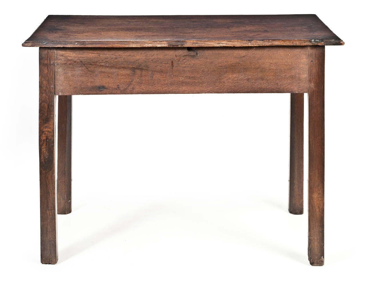 A stunning 18th Century Irish oak side table of unusual proportions 3