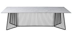"Anapo" Chestnut, Macassar or Marble Top Table by Gordon Guillaumier for Driade