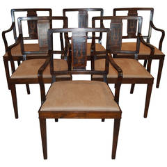 Set of Swedish Grace Armchairs