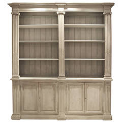 Painted French 19th Century Bookcase