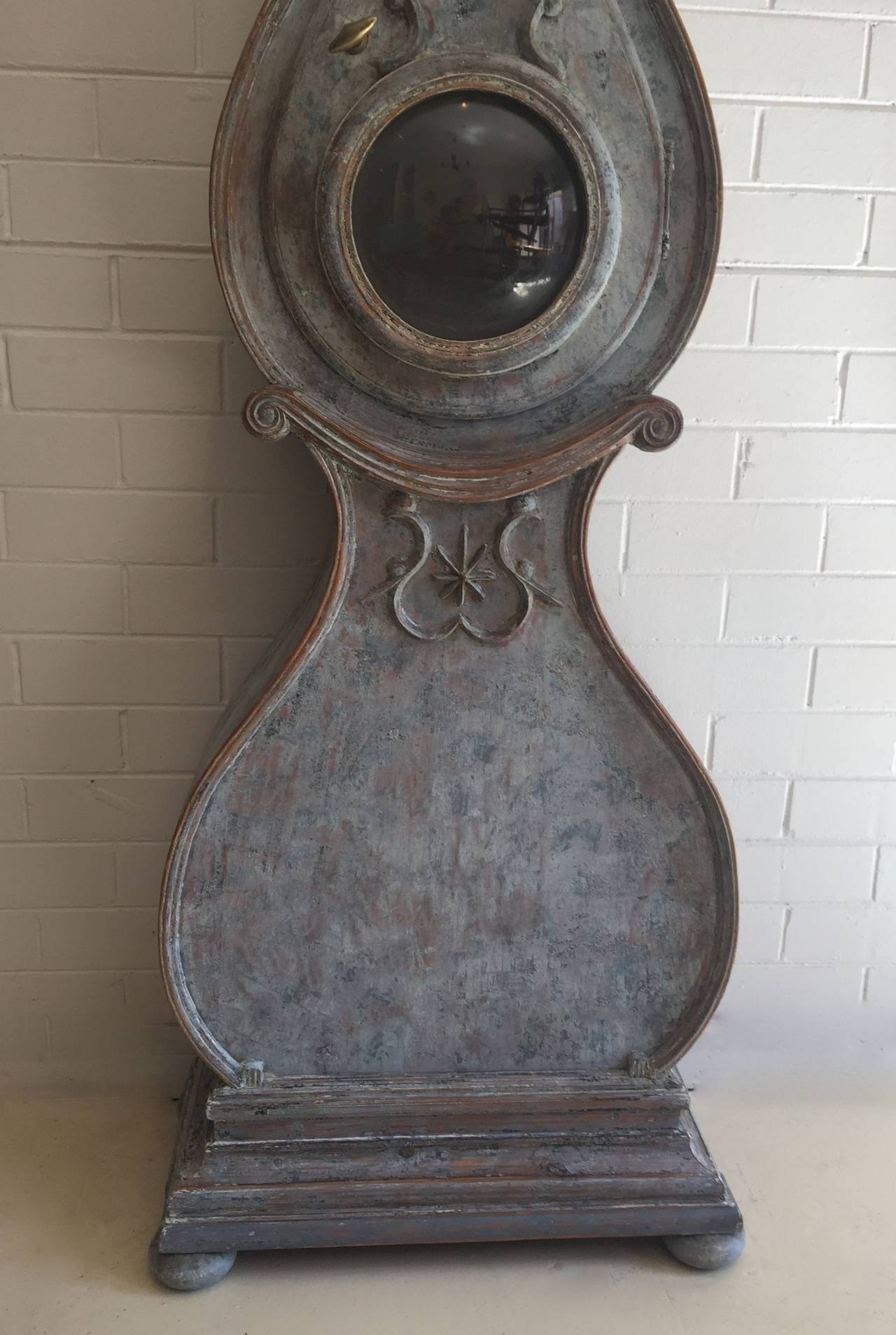 Painted Swedish Mora Clock