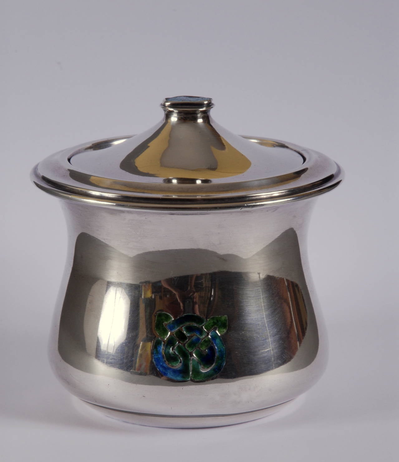 Arts and Crafts Arts & Crafts Liberty Silver Covered Bowl Designed by Archibald Knox For Sale