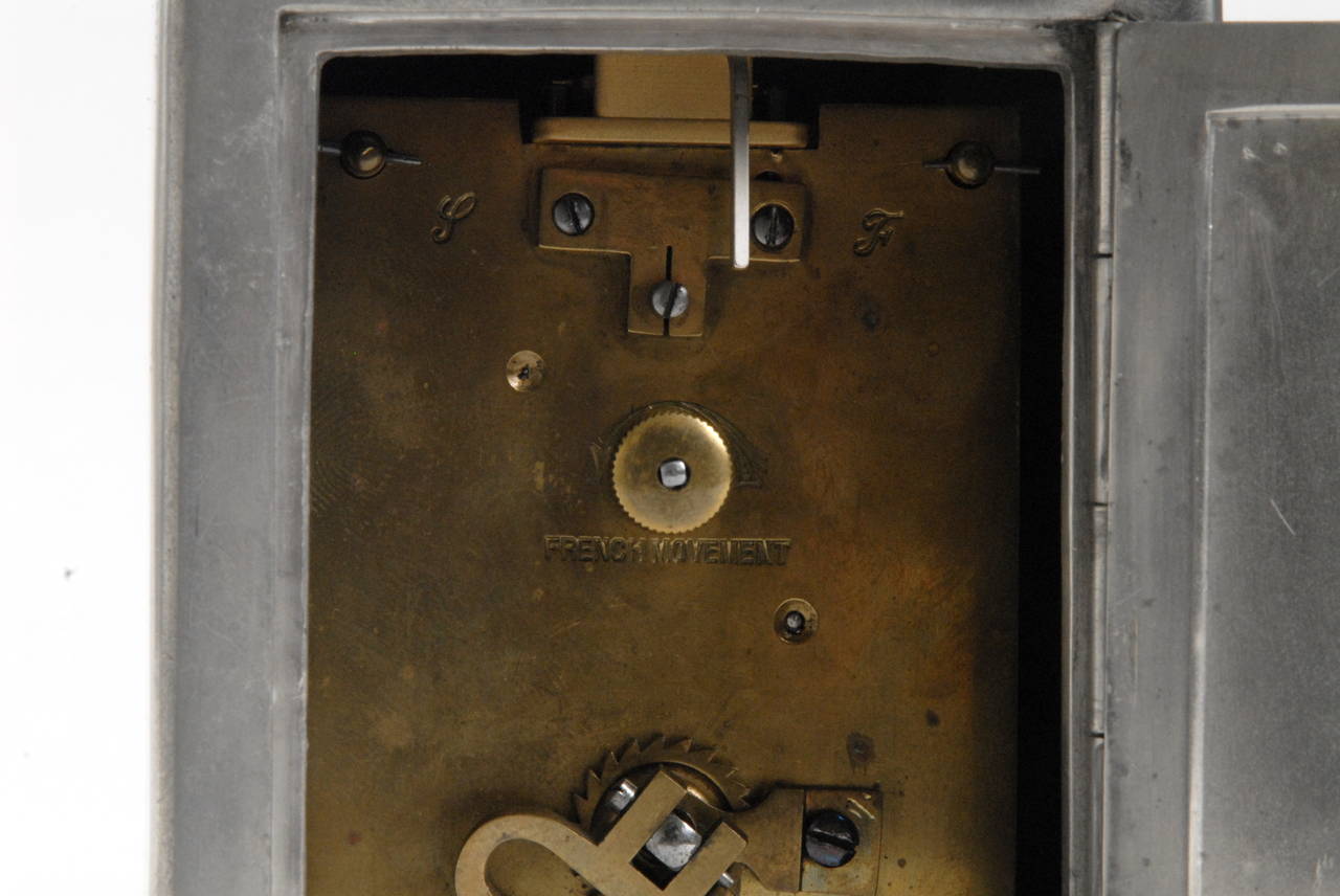 British Arts and Crafts Liberty & Co. Carriage Clock by Archibald Knox