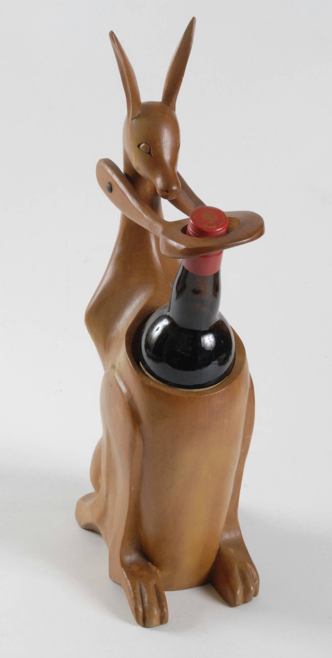 kangaroo wine holder