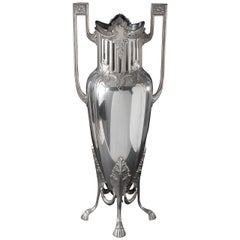 Early 20th Century WMF Vase, Silver Plated