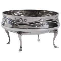 Arts & Crafts Liberty Silver Footed Bowl by Archibald Knox