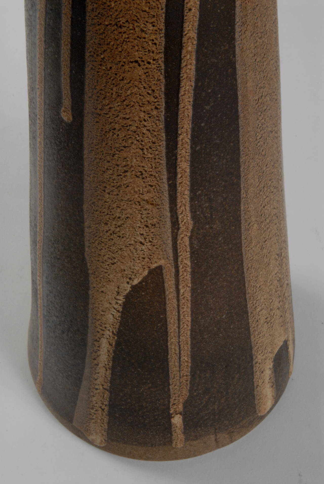 Mid-Century Modern Carstens Luxus Designer Range Vase Fat Lava, West Germany, circa 1962 For Sale