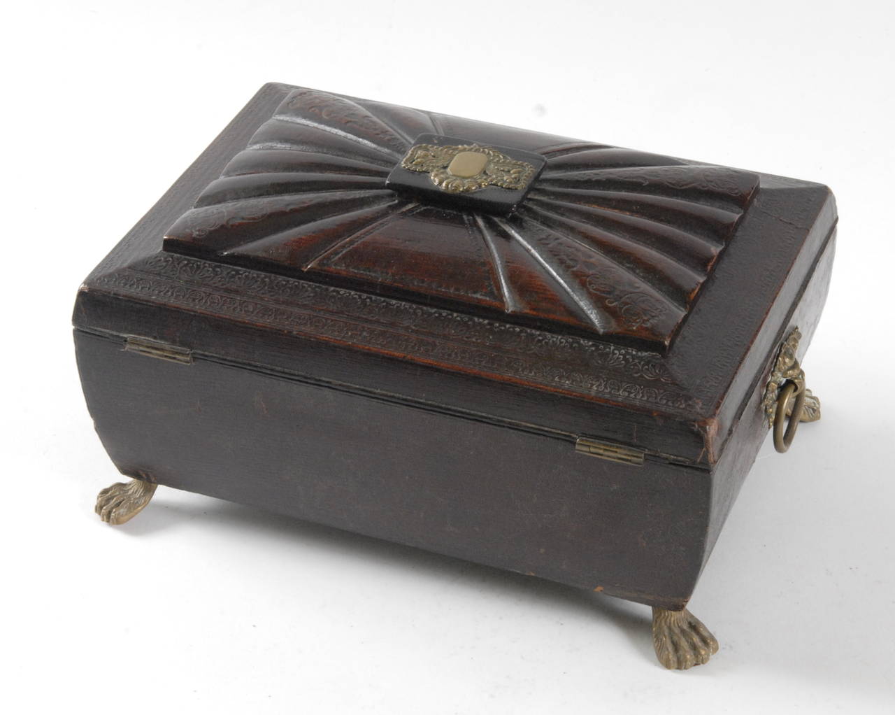 19th Century Georgian Sewing Box In Excellent Condition For Sale In Pymble, NSW