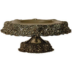 Elaborate Gorham Sterling Floral Centerpiece