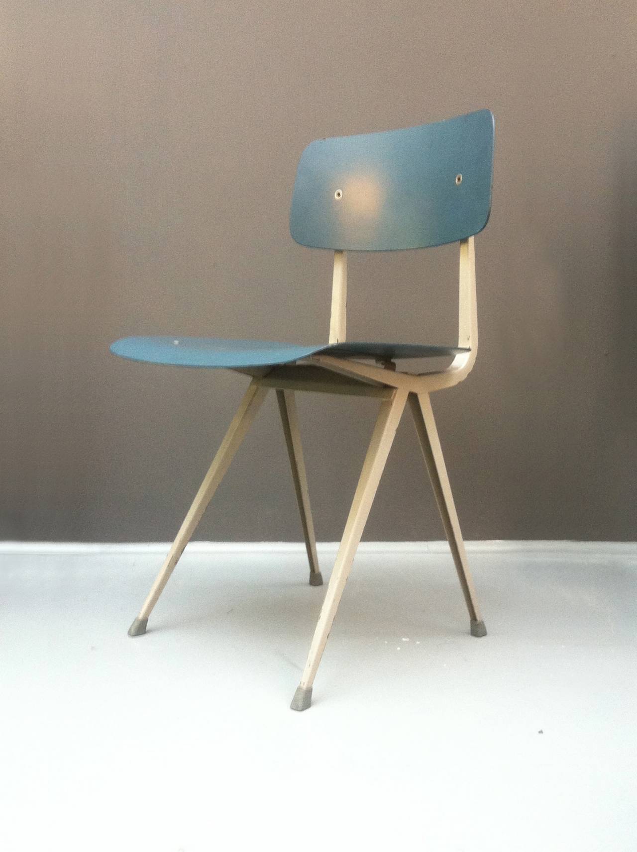 Blue Result Chair by Friso Kramer, Netherlands 1963