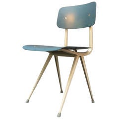 Blue Result Chair by Friso Kramer, Netherlands 1963