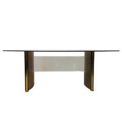 Dining Table by Belgo Chrome, 1970s