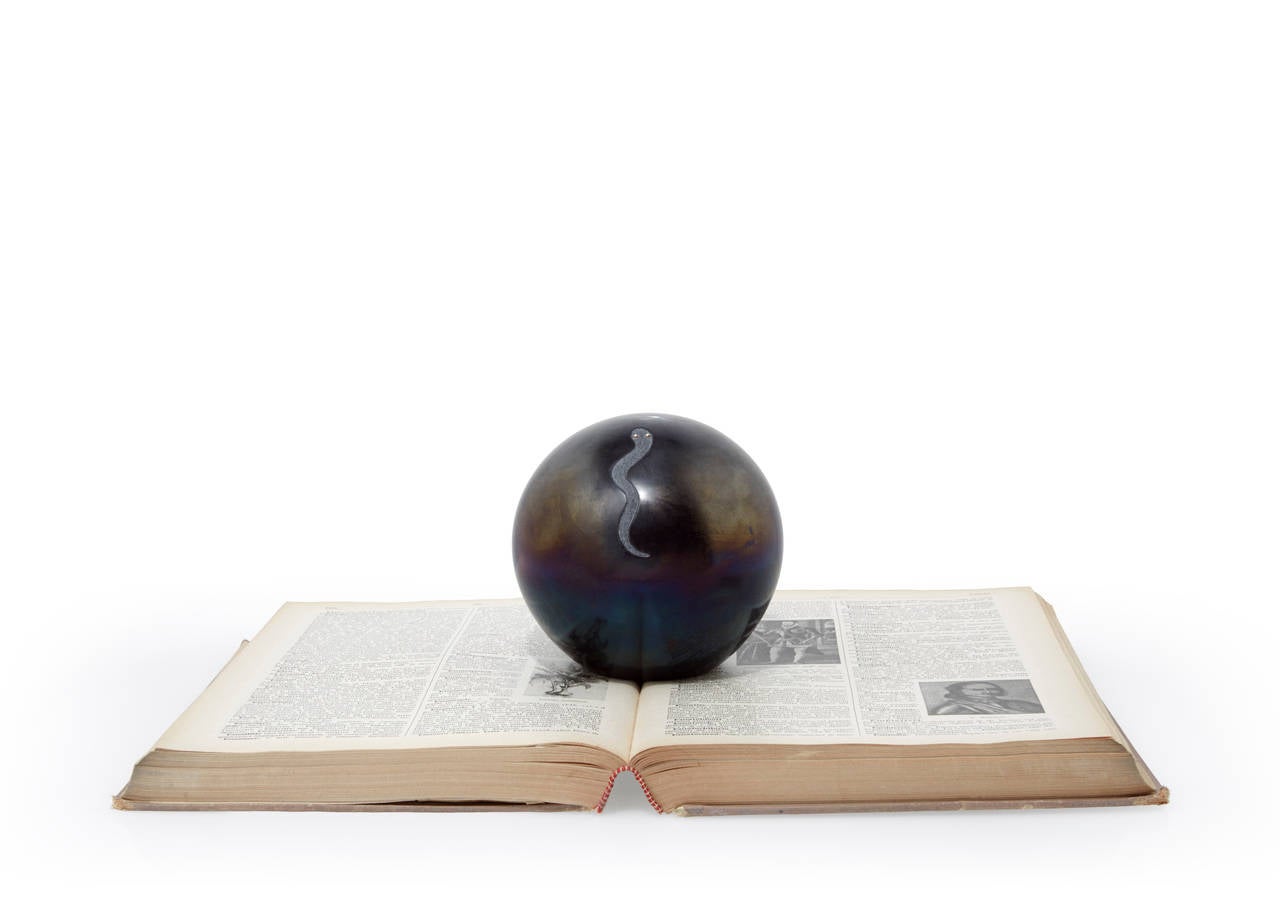 Made to Order Door Stop, Murano Glass, Natural Bronze by Osanna Visconti