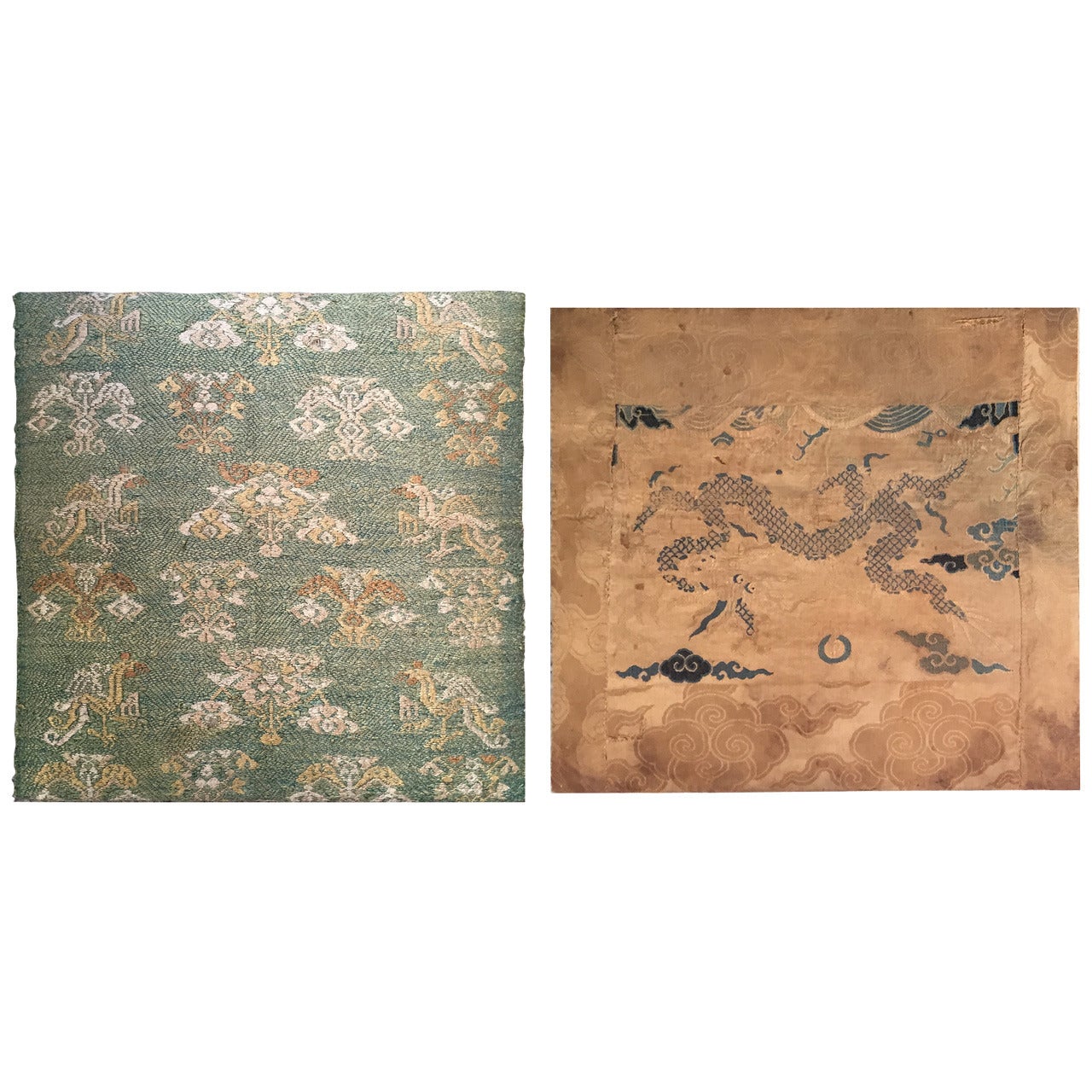 Antique and Rare Chinese Silk Fragments For Sale