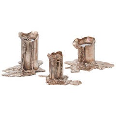 Melted Candleholders Designed by Osanna Visconti