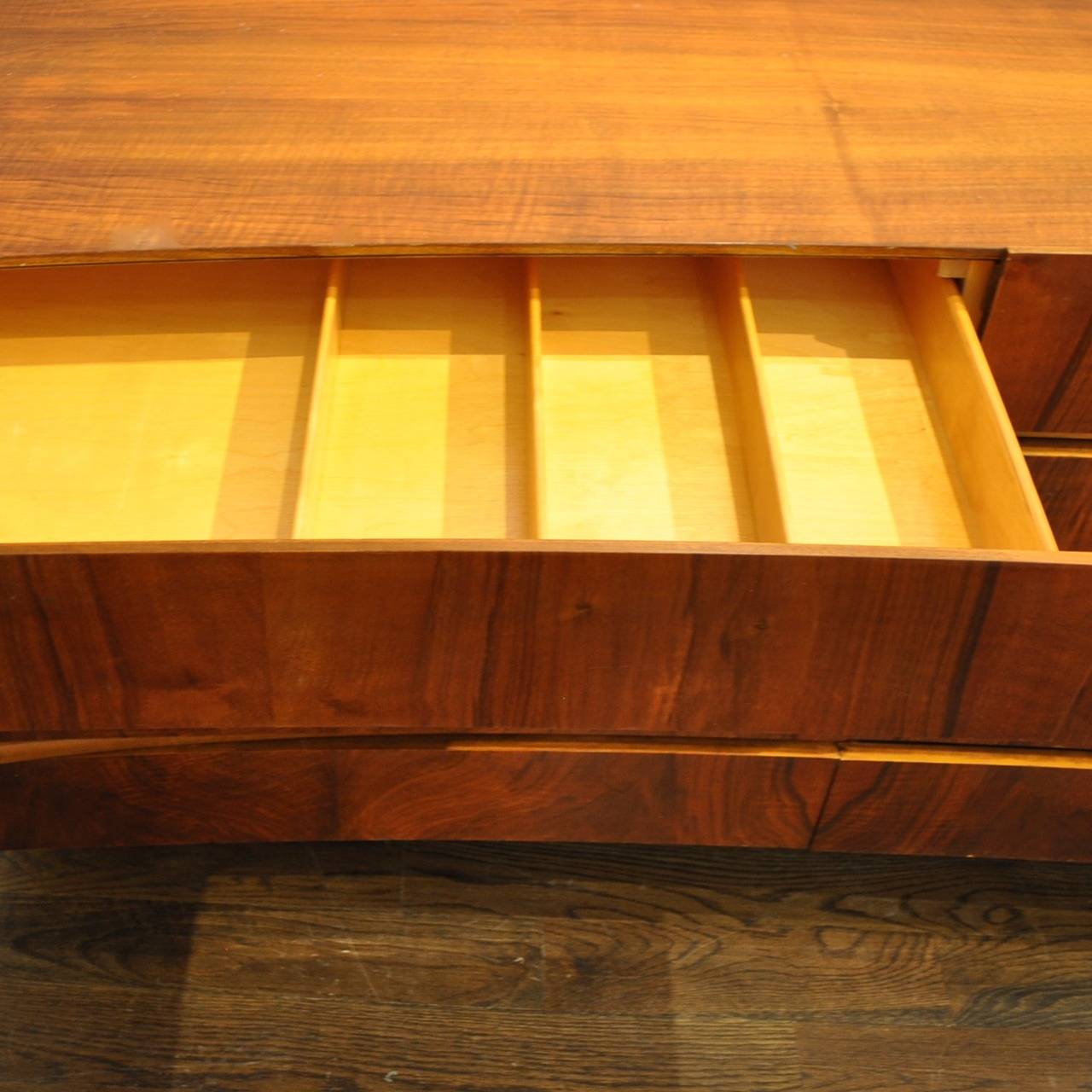 Mid-Century Modern William Hinn Swedish Modern Eight-Drawer Dresser