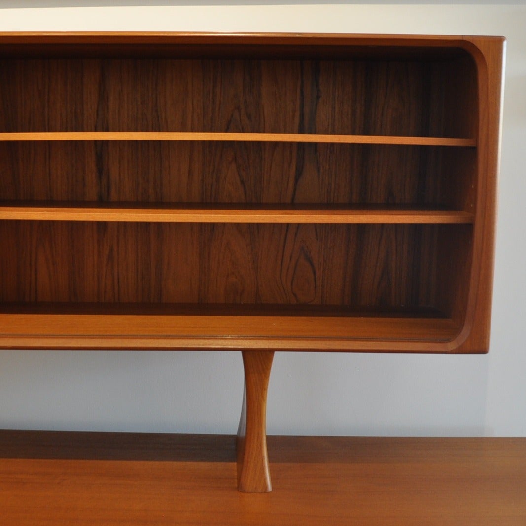 Scandinavian Modern H.P. Hansen Danish Modern Sideboard and Hutch