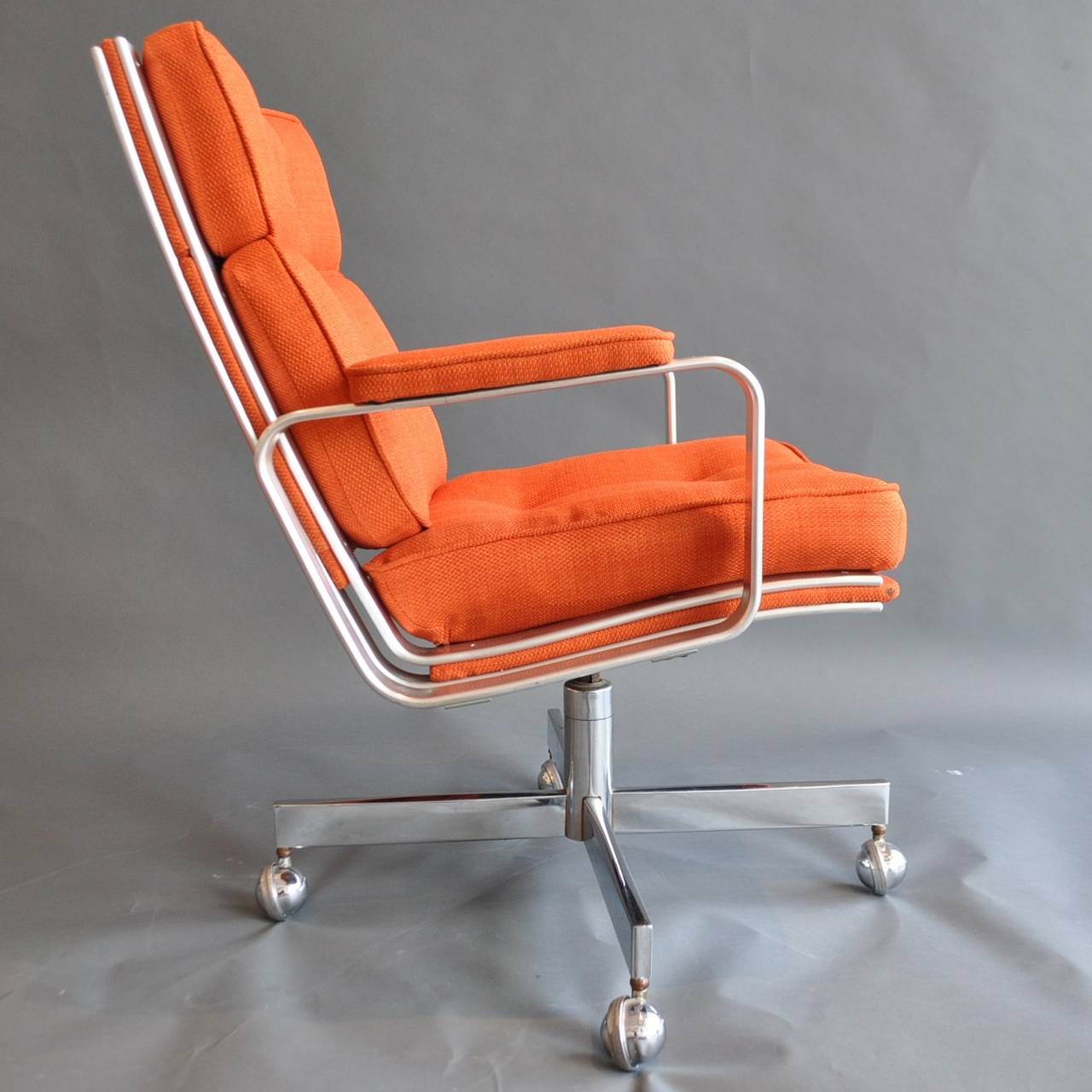 Mid-Century Modern Executive Chair by Karl- Erik Ekselius