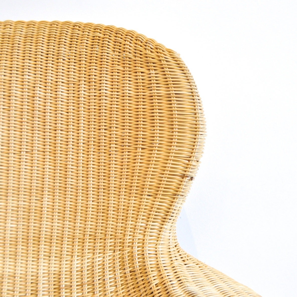 Swedish Storvik Rattan Cane Lounge Chair by Carl Öjerstam for Ikea