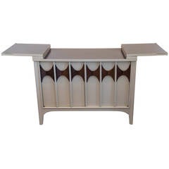 Kent Coffey Perspecta Server or Bar in Grey Lacquer