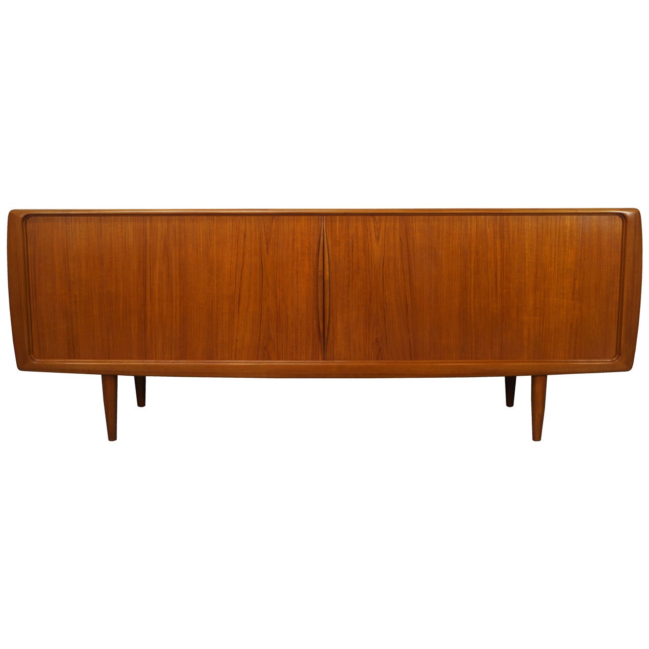 Danish Modern Tambour Door Credenza by Hos Wulff at 1stDibs hos furniture