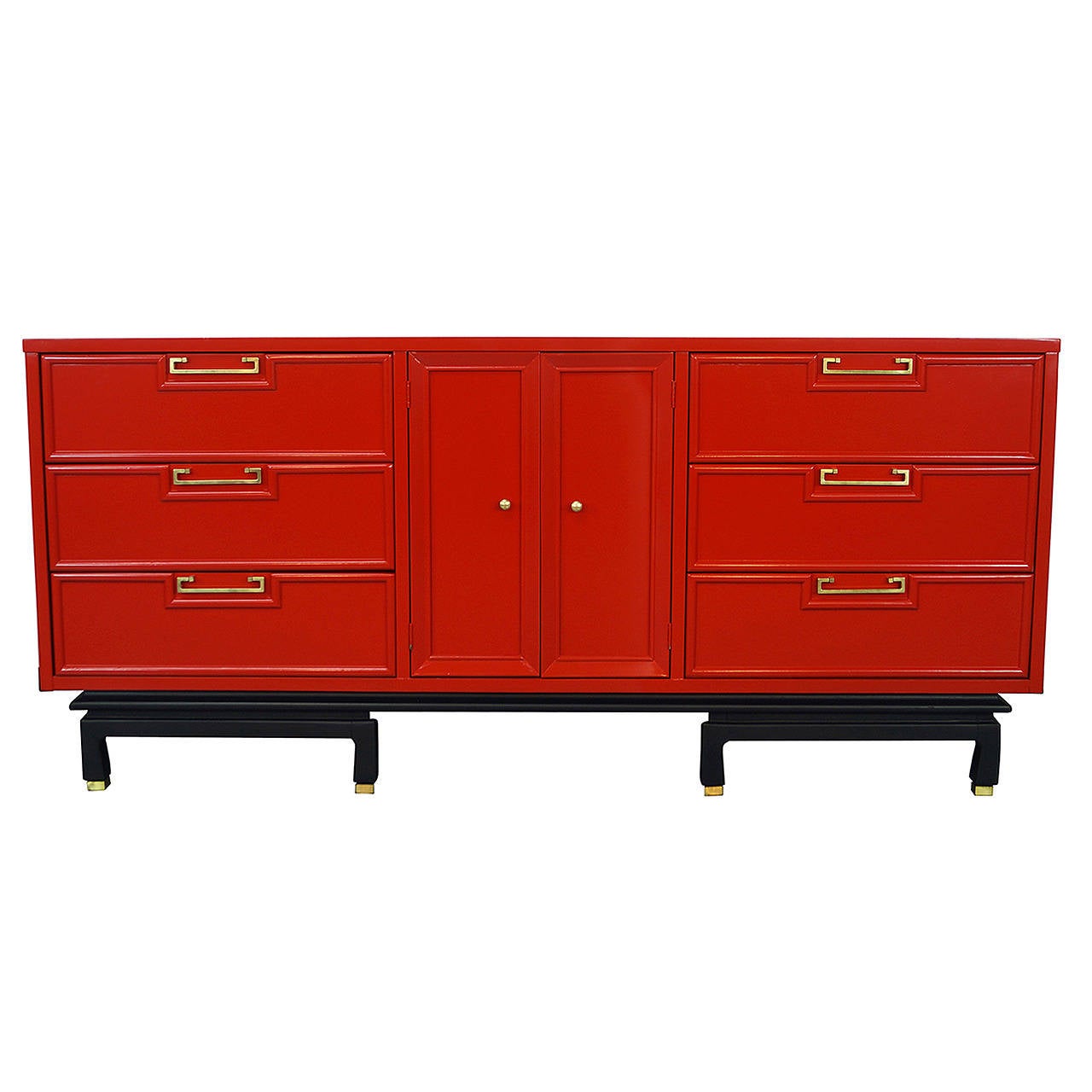 Vintage Lacquered Dresser by American of Martinsville at ...