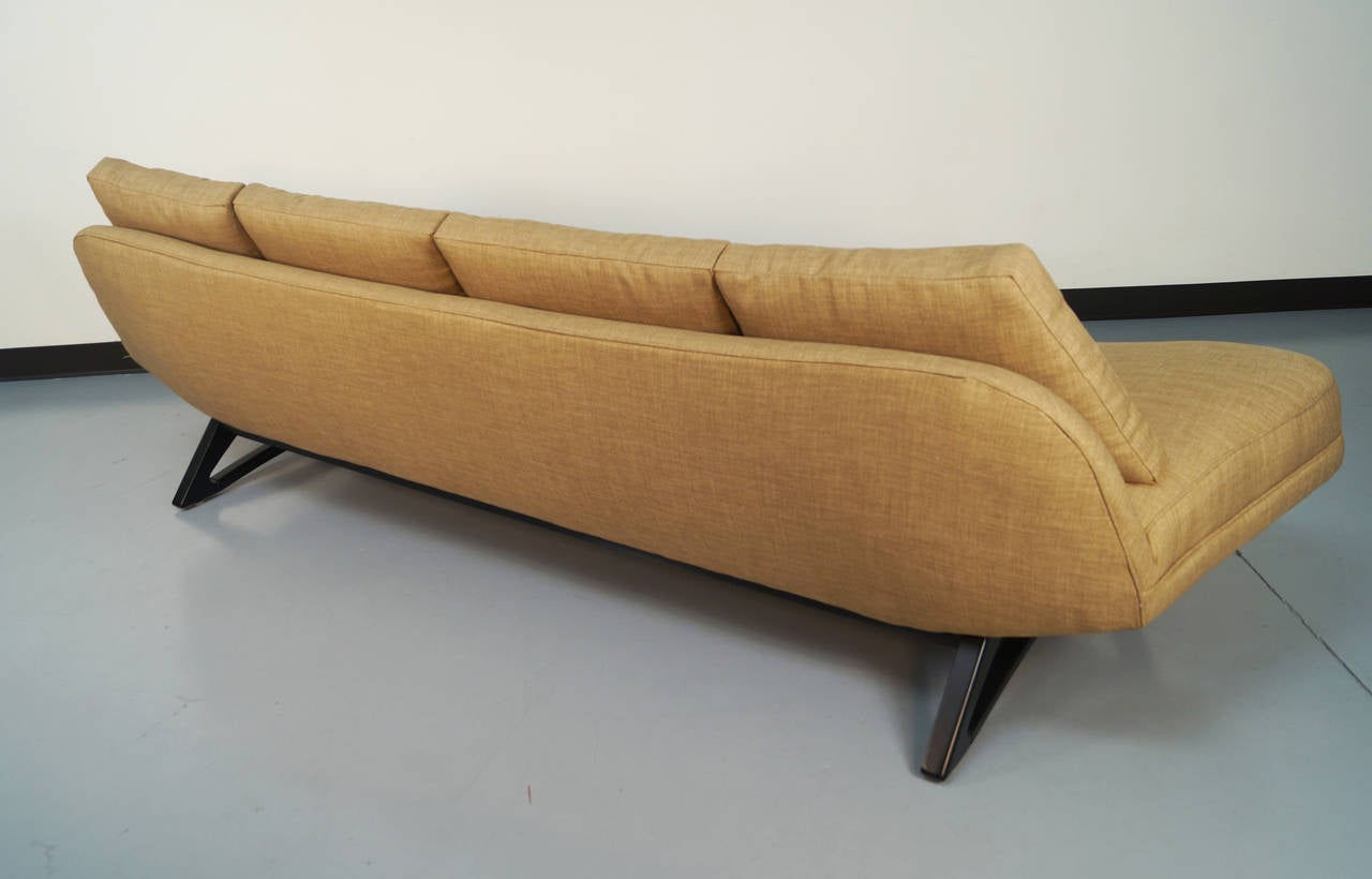 Midcentury Gondola Style Sofa In Excellent Condition In North Hollywood, CA