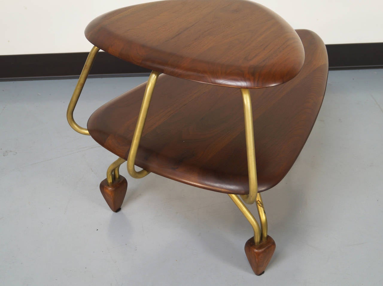 Mid-20th Century Vintage Surfboard Side Tables by John Keal