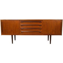 Danish Modern Teak Credenza