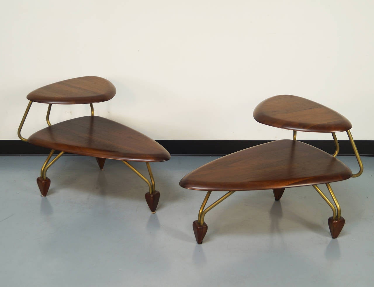Vintage Surfboard Side Tables by John Keal 2