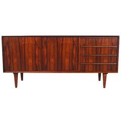 Danish Modern Rosewood Credenza by Svend Madsen