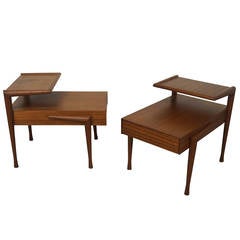 Vintage Night Stands or End Tables by John Keal