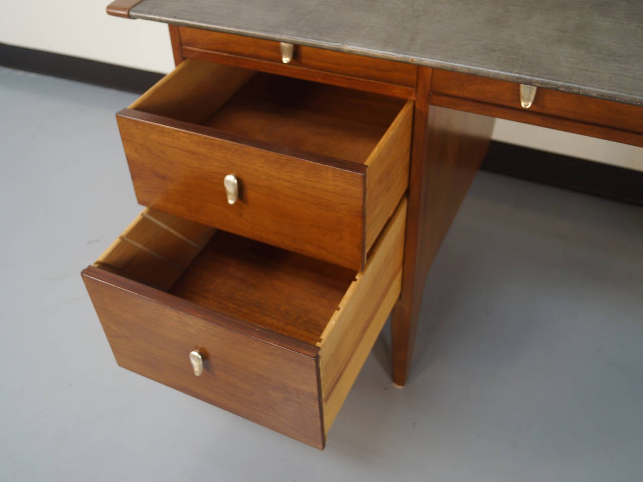 Mid-Century Modern Vintage Drexel Desk by John Van Koert