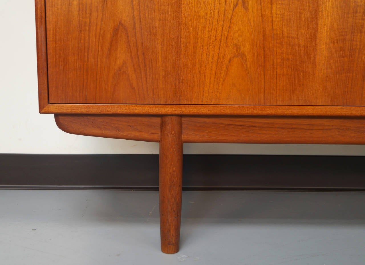 Danish Teak Credenza by Borge Mogensen In Excellent Condition In North Hollywood, CA