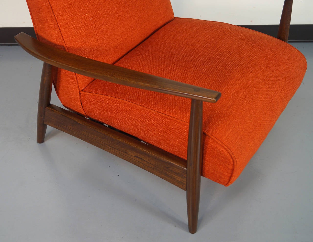 Mid-20th Century Vintage Reclining Lounge Chair by Milo Baughman