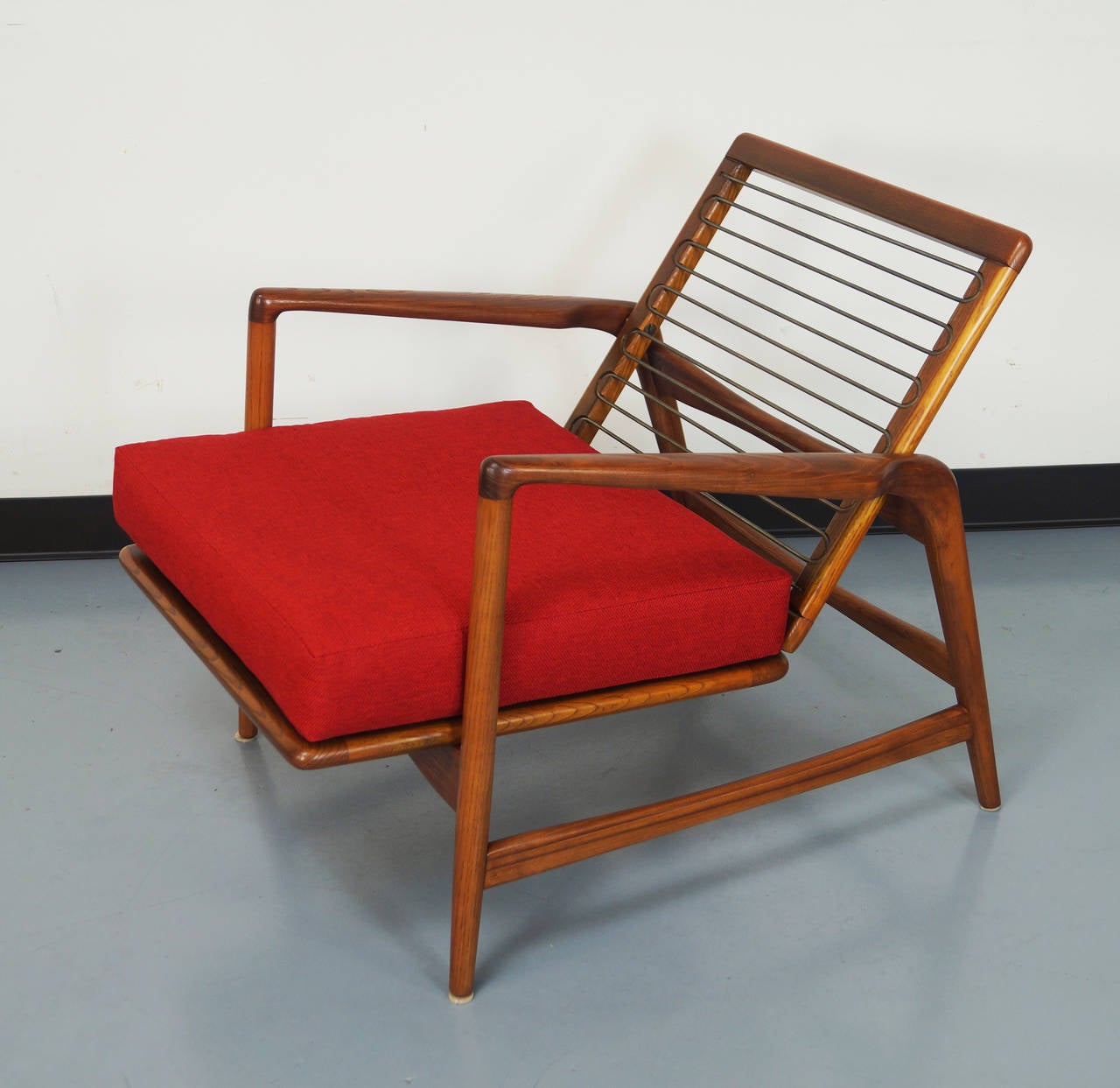 Fabric Vintage Reclining Lounge Chairs by Ib Kofod-Larsen