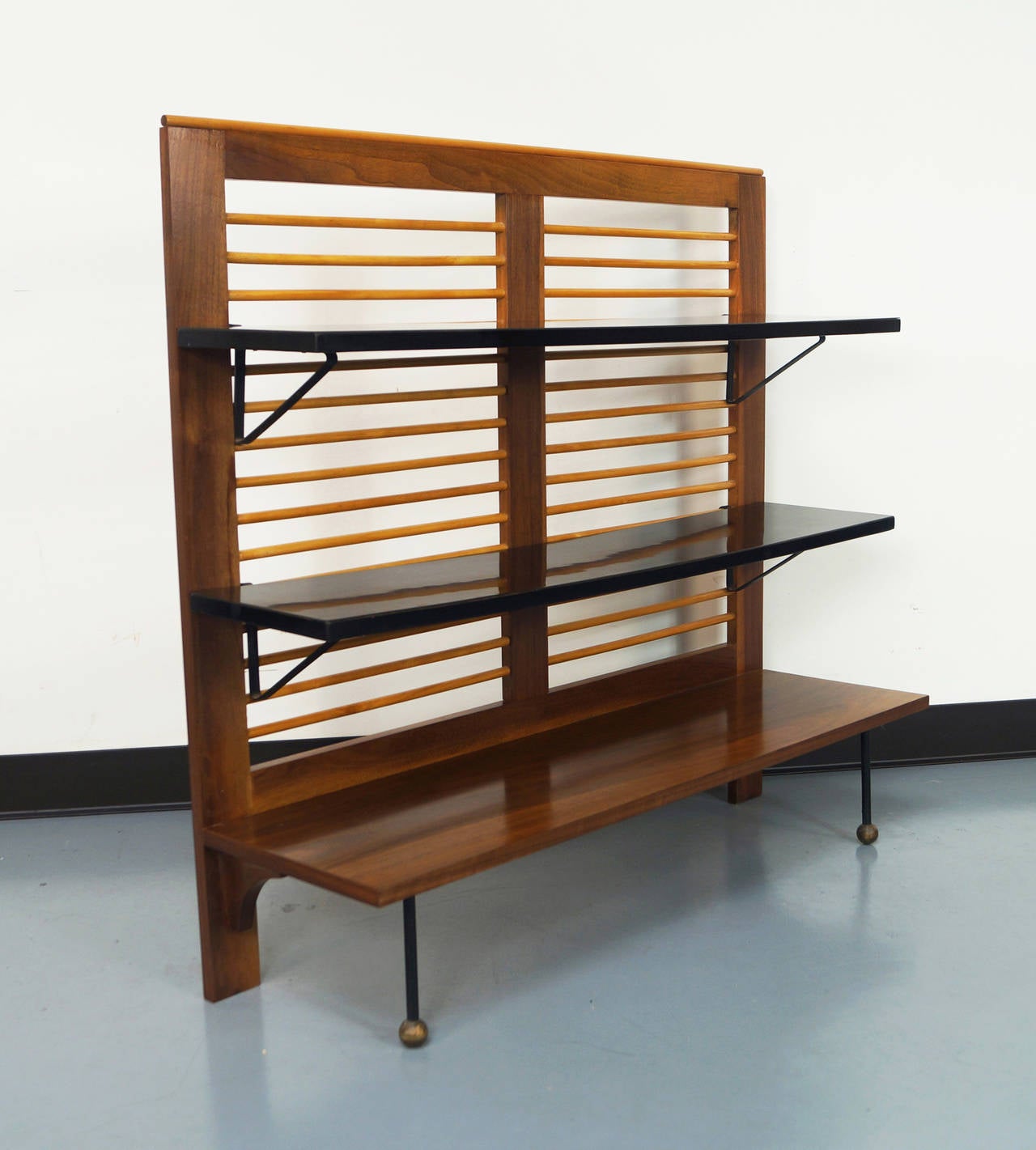 Mid-Century Modern Rare Vintage Bookshelf by Greta M. Grossman