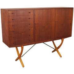 Danish "Sabre"Credenza by Hans J. Wegner 1