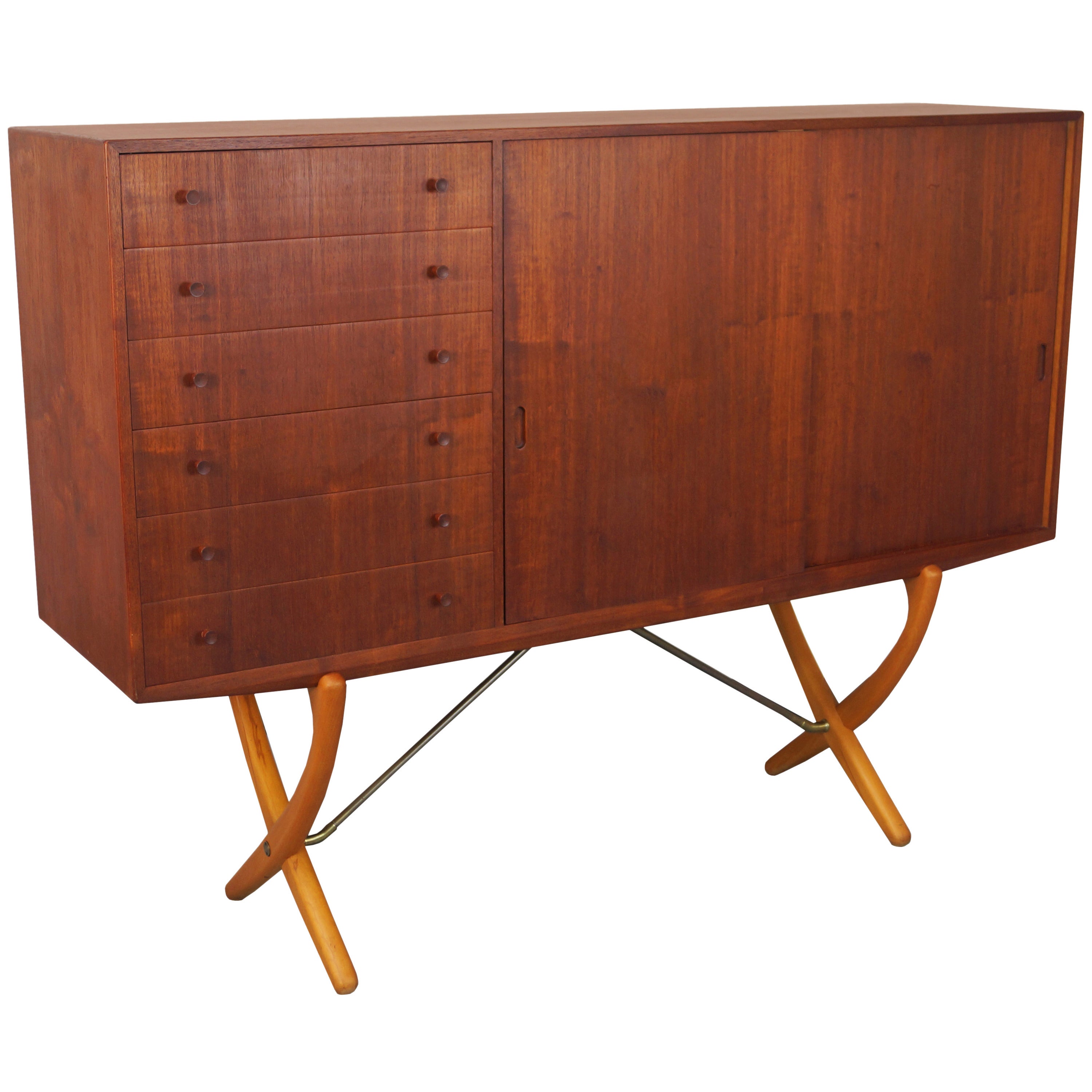 Danish "Sabre" Credenza by Hans J. Wegner