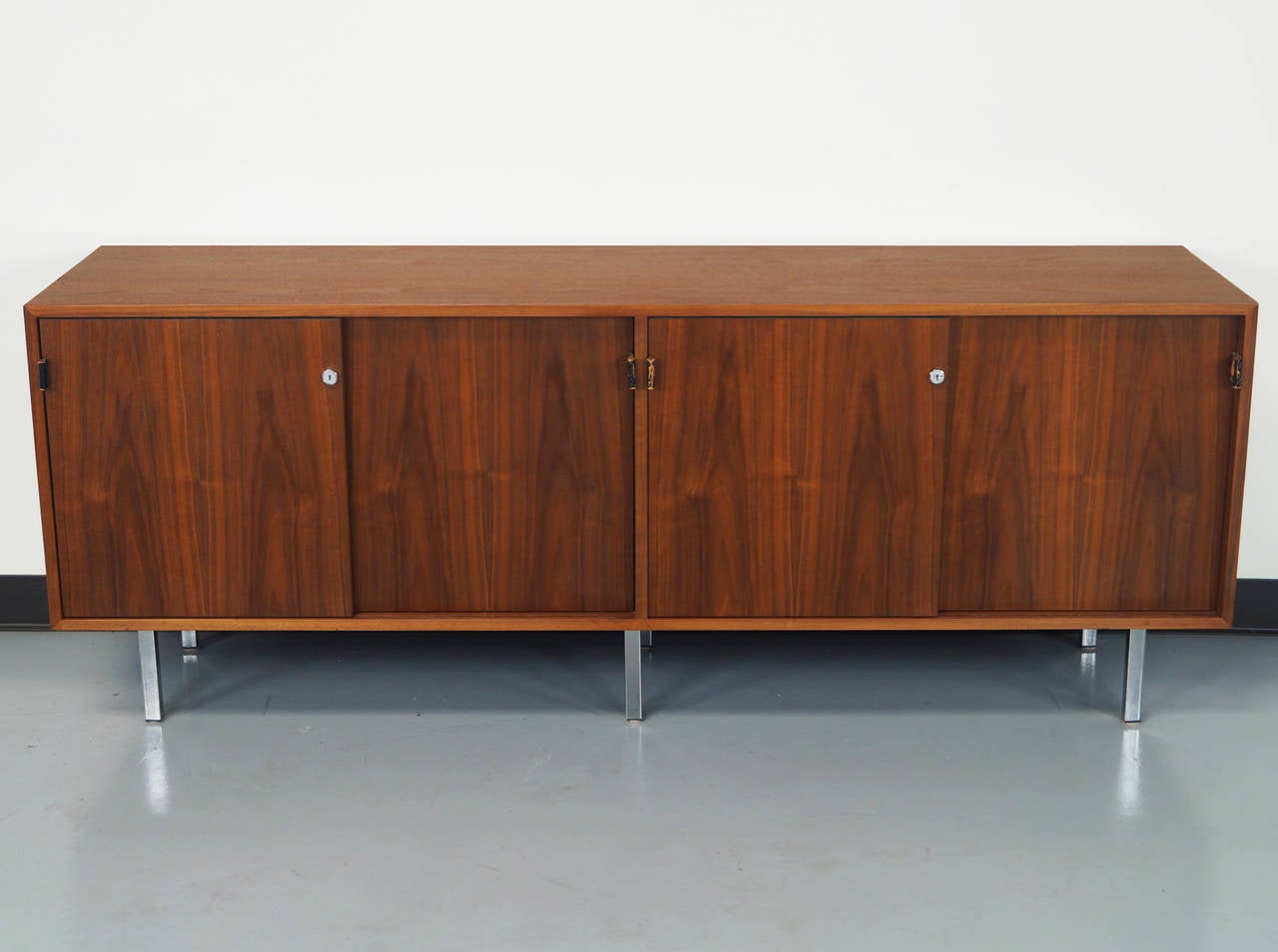 Vintage Walnut Credenza by Florence Knoll 3