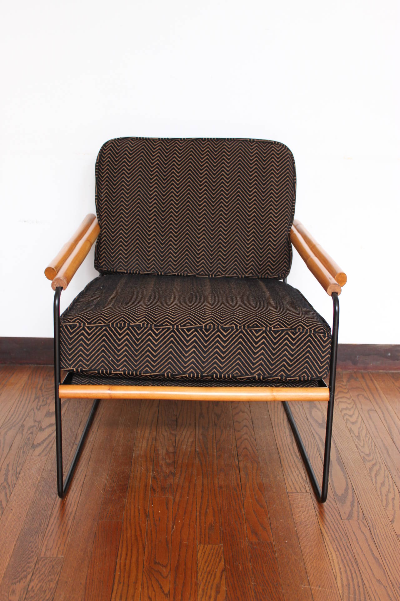 Fauteuil en bois et fer forgé Wroughtan pour Ritts