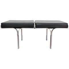 Rare Double Bench by John Behringer for JG Furniture