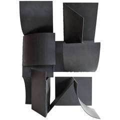 1977 Joseph Seltzer Minimalist Table Sculpture 1977 Joseph Seltzer Minimalist Table Sculpture