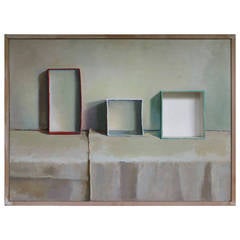 One Empty Box Trompe d
loeil Painting by Adler One Empty Box Trompe d
loeil Painting by Adler